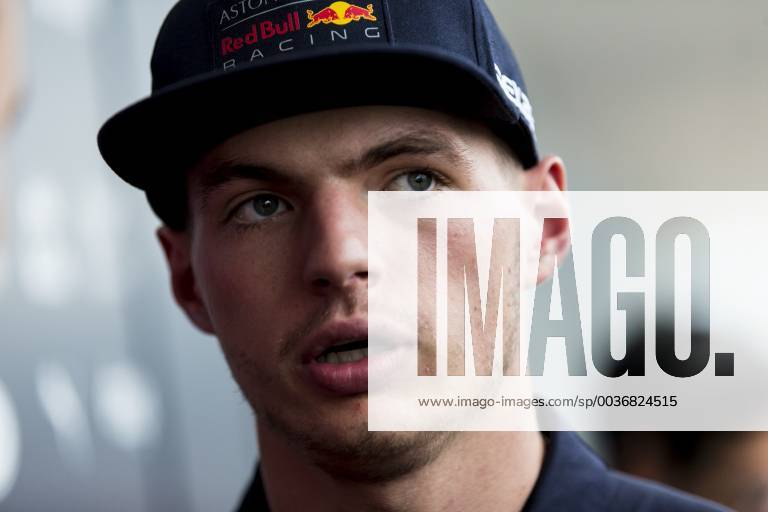 4th October 2018, Suzuka International Racing Course, Suzuka City, Japan; Formula One of Japan, driver arrivals and press conference PK Pressekonferenz Aston Martin Red Bull driver Max Verstappen ActionPlus12067954 StephenxBlackberry