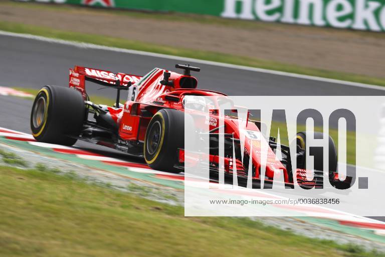 , 5 Sebastian Vettel (GER, Scuderia Ferrari) Motorsports: FIA Formula One World Championship WM Weltmeisterschaft 2018, Grand Prix of Japan, World Championship 2018 Grand Prix Japan Suzuka Japan