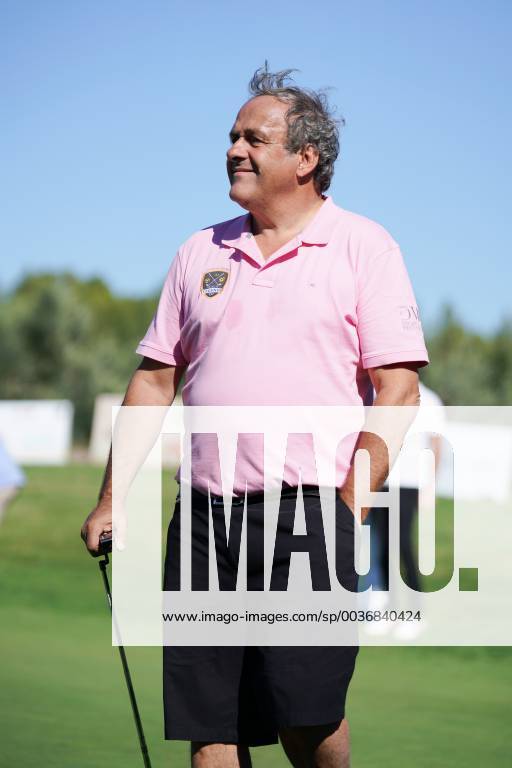 Michel Platini GOLF : Manville Legends cup - baux de provence - 05 10 2018 StephanieGouiran Panoramic