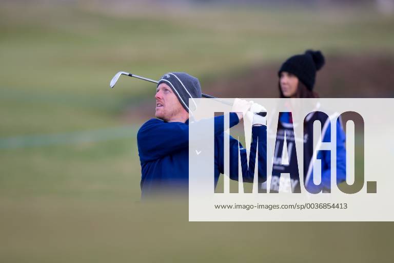 6th October 2018, Carnoustie Golf Links, Carnoustie, Scotland; Alfred Dunhill Links Championship, third round; David Horsey of England plays his shot from the rough on the first hole ActionPlus12068456 DavidxYoung