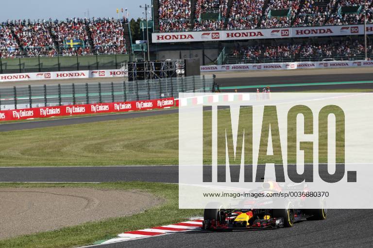 03 RICCIARDO Daniel (aus), Aston Martin Red Bull Tag Heuer RB14, action during the 2018 Formula One World Championship WM Weltmeisterschaft Japan Grand Prix from October 4 to 7 at Suzuka - Photo : FIA Formula One World Championship 2018, Grand Prix of Japan, World Championship 2018 Grand Prix Japan 3 Daniel Ricciardo (AUS, Red Bull Racing), Suzuka Japan