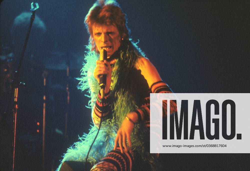 David Bowie - Ziggy Stardust Tour circa 1972