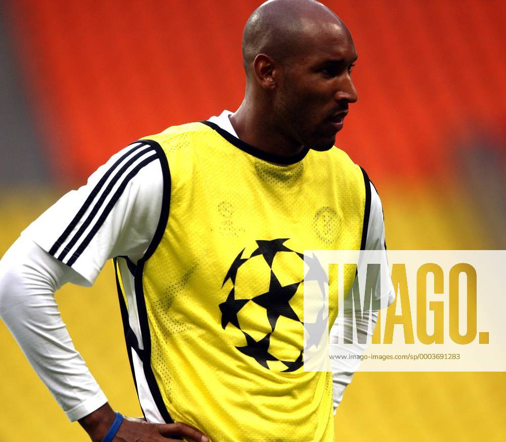 Nicolas Anelka (Chelsea) - Training - Fußball EC 1 Herren Vorschau Champions League 2007 2008, Finale, Chelsea FC London, Training Einzelbild Moskau Fußball EC 1 Herren Vorschau Champions League 2007 2008, Finale, Chelsea FC London, Training Einzelbild Moskau