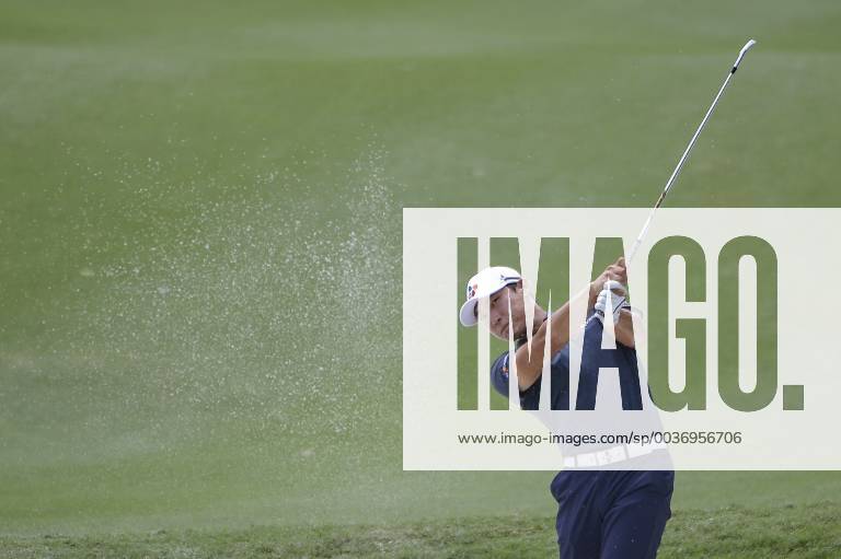 Kuala Lumpur, Malaysia - Kim Meen-whee of South Korea hits a shot during the second round of 2018 CIMB Classic golf tournament in Kuala Lumpur, Malaysia on October 12, 2018. CIMB Classic 2018 - Round Two - ZUMAn230 20181012_zaa_n230_257