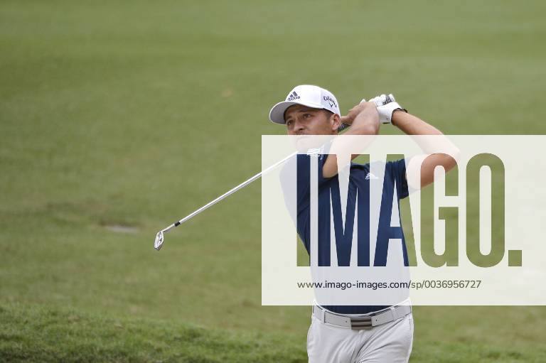 Kuala Lumpur, Malaysia - Xander Schauffele of the USA hits a shot during the second round of 2018 CIMB Classic golf tournament in Kuala Lumpur, Malaysia on October 12, 2018. CIMB Classic 2018 - Round Two - ZUMAn230 20181012_zaa_n230_269