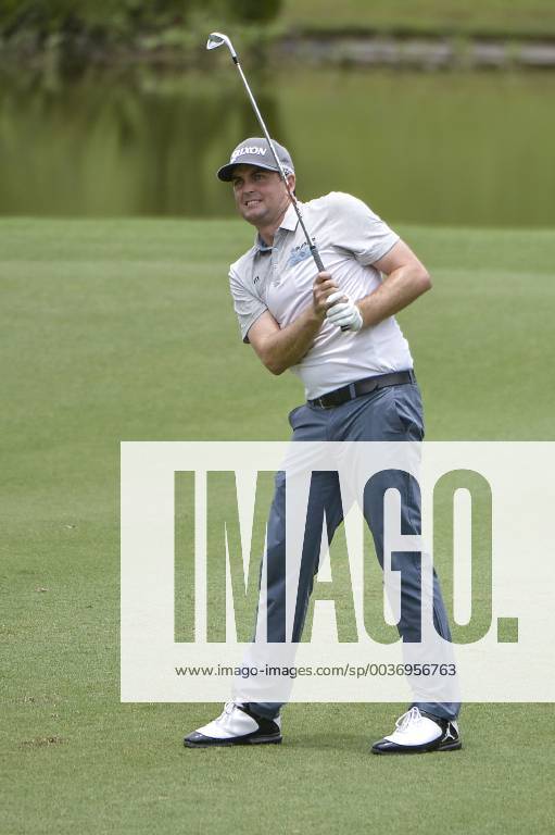 Kuala Lumpur, Malaysia - Keegan Bradley of the USA hits a shot during the second round of 2018 CIMB Classic golf tournament in Kuala Lumpur, Malaysia on October 12, 2018. CIMB Classic 2018 - Round Two - ZUMAn230 20181012_zaa_n230_271