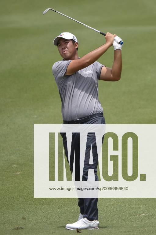 Kuala Lumpur, Malaysia - An Byeong-hun of South Korea hits a shot during the second round of 2018 CIMB Classic golf tournament in Kuala Lumpur, Malaysia on October 12, 2018. CIMB Classic 2018 - Round Two - ZUMAn230 20181012_zaa_n230_281