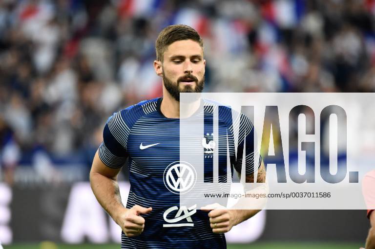 Olivier Giroud (fr) FOOTBALL : France vs Allemagne - 4eme Tour Ligue des Nations - Saint-Denis - 16 10 2018 ThierryBreton Panoramic