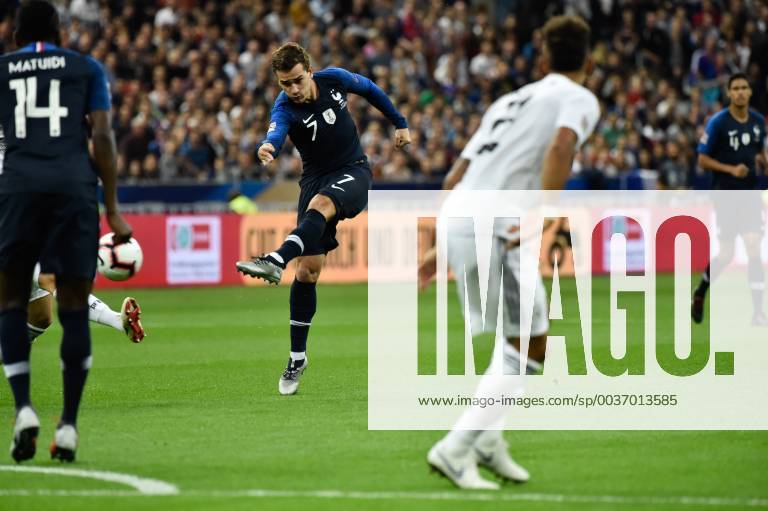 Antoine Griezmann (fr) FOOTBALL : France vs Allemagne - 4eme Tour Ligue des Nations - Saint-Denis - 16 10 2018 ThierryBreton Panoramic