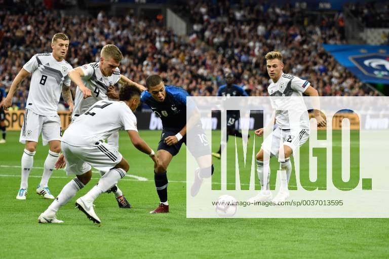 Kylian Mbappe (fr) FOOTBALL : France vs Allemagne - 4eme Tour Ligue des Nations - Saint-Denis - 16 10 2018 ThierryBreton Panoramic