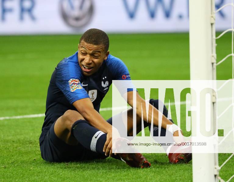 Kylian Mbappe France France 16 10 2018 France vs Germany 4 Gameday UEFA Nations League Stade de France DISCLAIMER DFB regulations prohibit any use of photographs