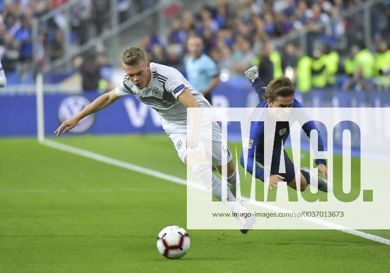 Griezmann vs Matthias Ginter FOOTBALL : Ligue des Nations - France vs Allemagne 16 10 2018 MAO Panoramic