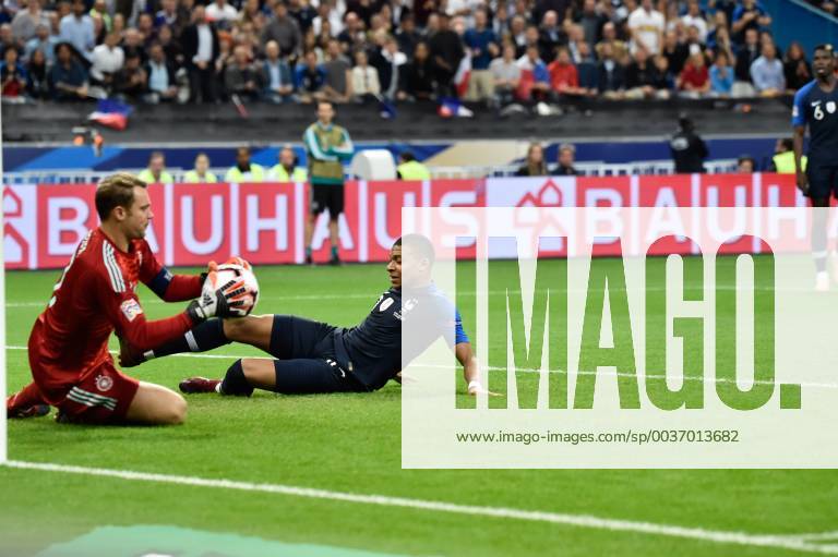 Kylian Mbappe (fr) FOOTBALL : France vs Allemagne - 4eme Tour Ligue des Nations - Saint-Denis - 16 10 2018 ThierryBreton Panoramic