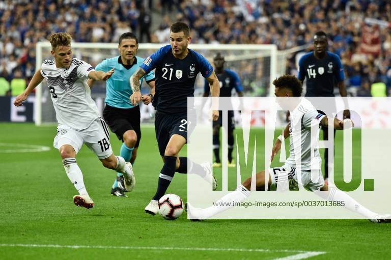 Lucas Hernandez (fr) FOOTBALL : France vs Allemagne - 4eme Tour Ligue des Nations - Saint-Denis - 16 10 2018 ThierryBreton Panoramic