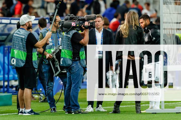 Paris France 16 10 2018 UEFA Nations League League A Group 1 France Germany Serge Gnabry GER in interview after the 2 1 defeat DeFodi048