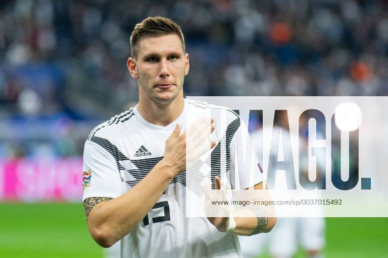 Football Nations League France Germany v1 DFB German National Football Team Players looking disappointed after the match dissapointed Niklas Suele DFB German Football Association DFL DFB REGULATIONS PROHIBIT ANY USE OF PHOTOGRAPH as IMAGE SEQUENCES and or QUASI VIDEO Paris