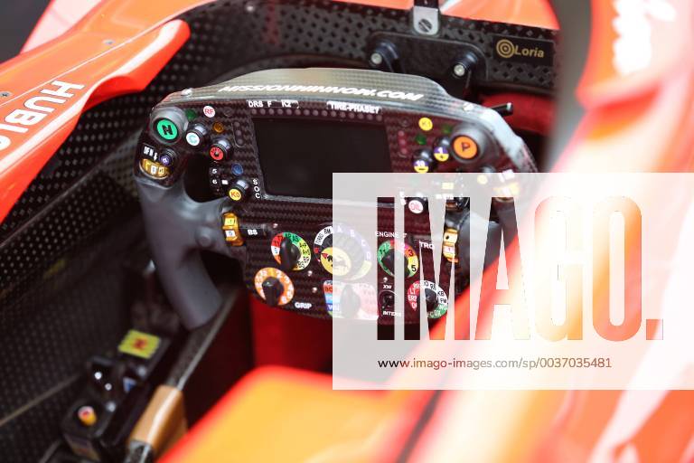 Photo4 LaPresse 18 10 2018 Austin, USA Grand Prix Formula One USA 2018 In the pic: Scuderia Ferrari SF71H steering wheel