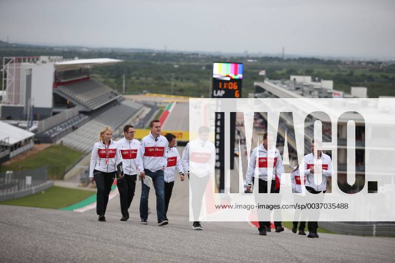Photo4 LaPresse 18 10 2018 Austin, USA Grand Prix Formula One USA 2018 In the pic: Charles Leclerc (GER) Alfa Romeo Sauber C37 walks the circuit