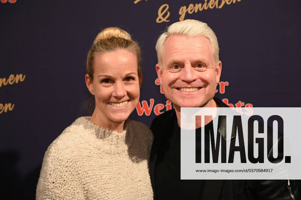 Presenter Guido Cantz and his wife Kerstin Ricker attend the premiere of the 8th Cologne Christmas Circus