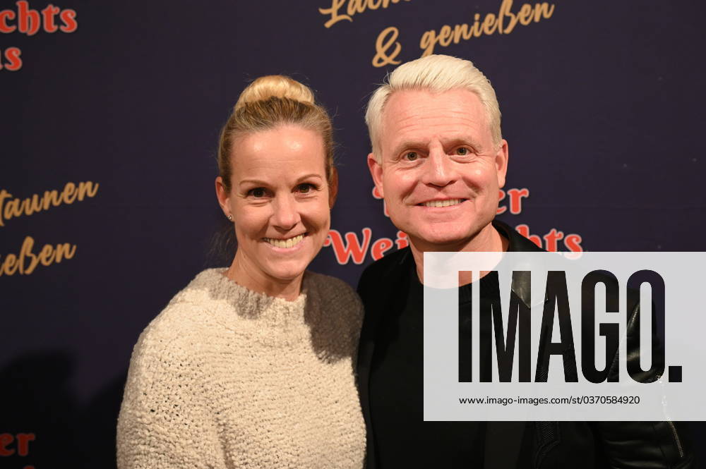 Presenter Guido Cantz and his wife Kerstin Ricker attend the premiere of the 8th Cologne Christmas Circus