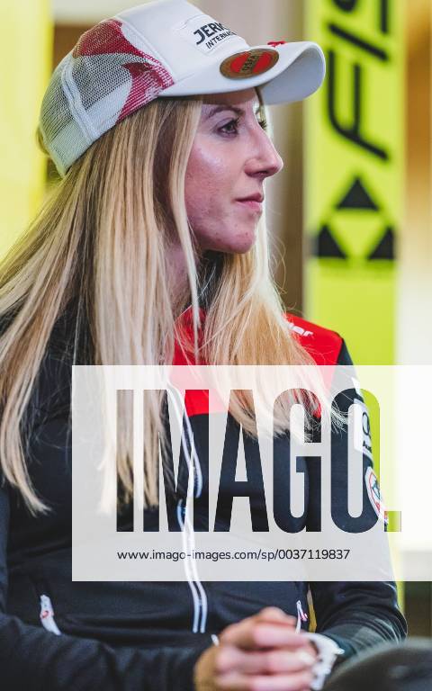 Olympia Congress Center Seefeld AUT Forum Nordicum 2018 pictured Teresa Stadlober AUT Teresa Stadlober AUT during the Forum Nordicum 2018 at the Olympic Congress Center in Seefeld Austria on 2018 10 22 Seefeld EX_FEI