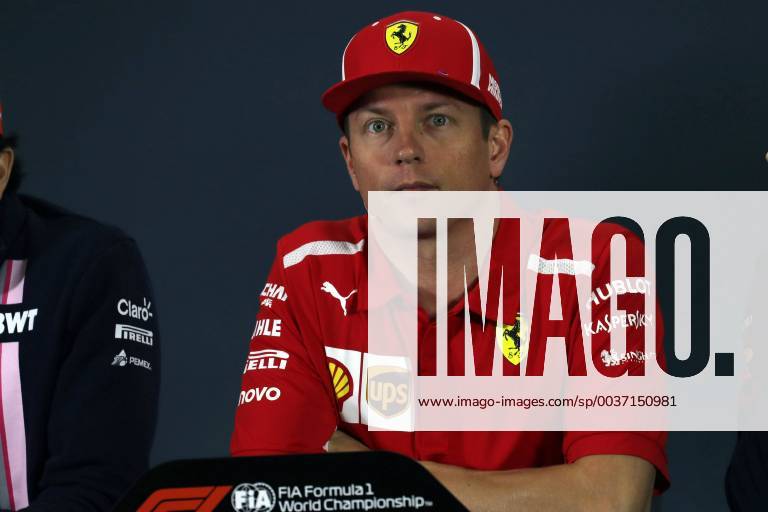 Photo4 LaPresse 25 10 2018 Mexico City,Mexico Grand Prix Formula One Mexico 2018 In the pic: Kimi Raikkonen (FIN) Scuderia Ferrari SF71H