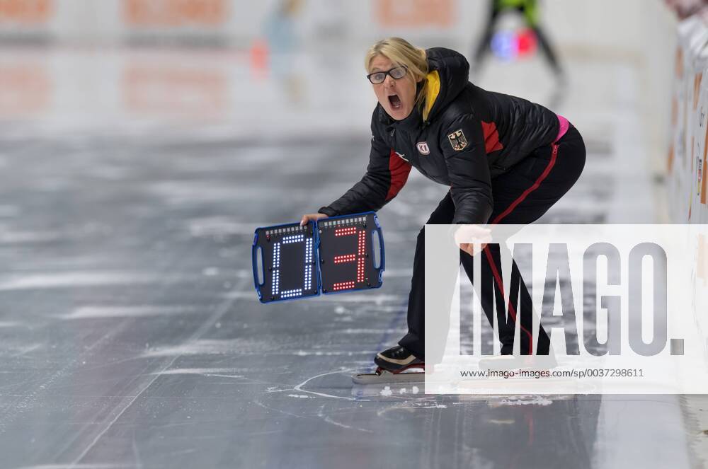 EISSCHNLLAUF Gunda Niemann Stirnemann on 02 11 2018 during the German championship single course in the Max Aicher Arena Inzell Germany