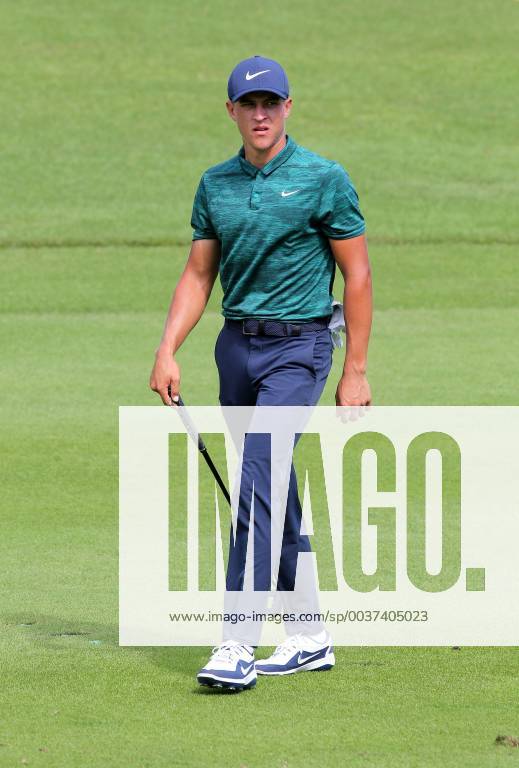 US golfer Cameron Champ in action during the first day of the PGA Golf Herren Mayakoba Classic, in Playa del Carmen, Quintana Roo, Mexico, 08 November 2018. EPA Alonso Cupul PGA Mayakoba Classic in Mexico !ACHTUNG: NUR REDAKTIONELLE NUTZUNG!