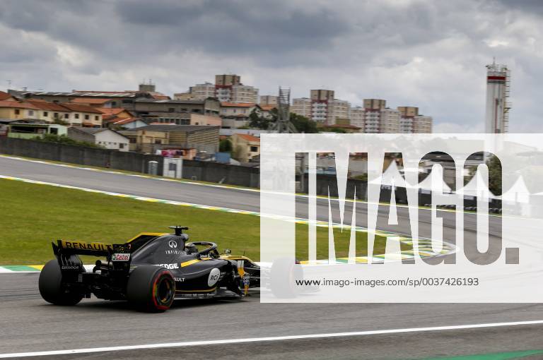 Motorsports: FIA Formula One World Championship WM Weltmeisterschaft 2018, Grand Prix of Brazil World Championship;2018;Grand Prix;Brazil , 27 Nico Hülkenberg (Renault F1 Team), Sao Paulo Brazil