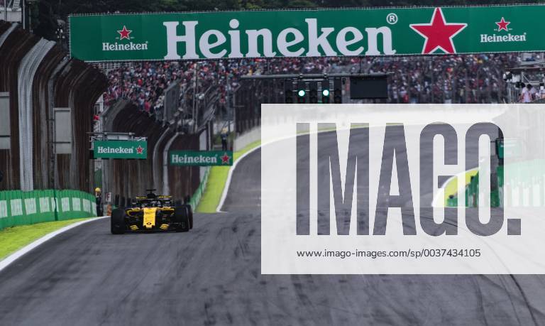 Grande Prêmio do Brasil de Fórmula 1 2018 SÃO PAULO, SP - 10.11.2018: GRANDE PRÊMIO DO BRASIL DE FÓRMULA 1 2018 - Nico Hülkenberg, (HUELKENBERG), GER, Renault F1 Team, during the 2018 Formula 1 Brazil Grand Prix held at the Autodromo de Interlagos in São Paulo, SP. (Photo: Victor Eleutério Fotoarena) x1638327x VictorxEleutério