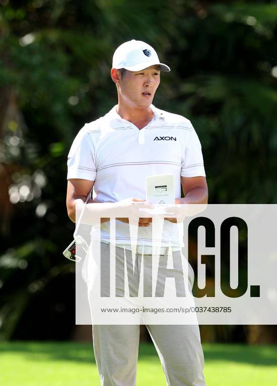 New Zealander Danny Lee participates during the third round of the World Golf Championships s Mayakoba Classic, in Playa del Carmen, state of Quinta Roo, Mexico, 10 November 2018. World Golf Championships in Playa del Carmen !ACHTUNG: NUR REDAKTIONELLE NUTZUNG!