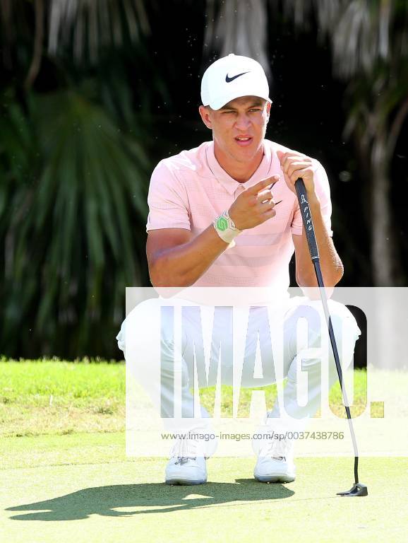 US Cameron Champ participates during the third round of the World Golf Championships s Mayakoba Classic, in Playa del Carmen, state of Quinta Roo, Mexico, 10 November 2018. World Golf Championships in Playa del Carmen !ACHTUNG: NUR REDAKTIONELLE NUTZUNG!