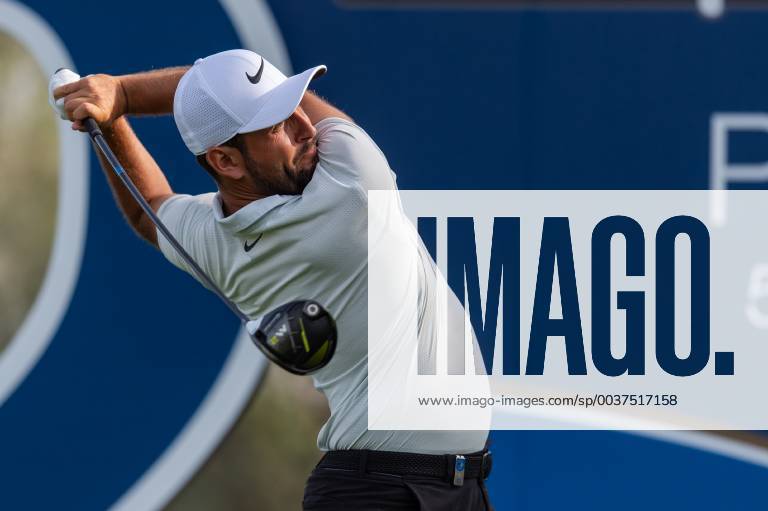 Alexander Levy of France in action in round 2 during the DP World Tour Championship at Jumeirah Golf Estates, Dubai, UAE on 16 November 2018.