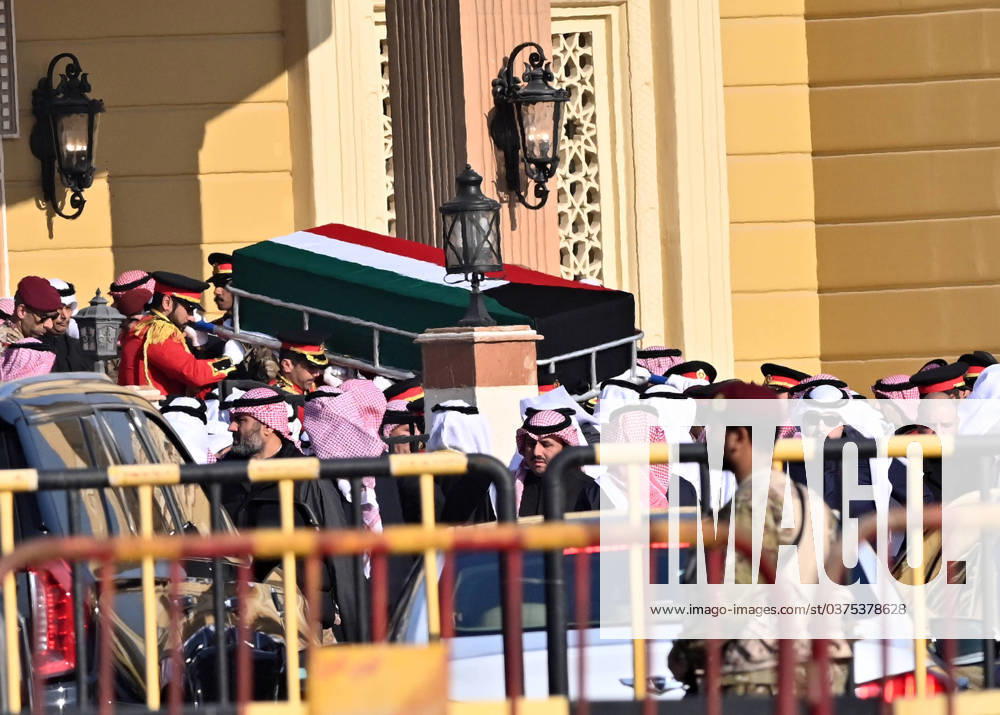 (231217) -- KUWAIT CITY, Dec. 17, 2023 -- The funeral of Kuwait s late Emir Sheikh Nawaf Al-Ahmad Al-Jaber Al-Sabah is held in Hawalli Governorate, Kuwait, Dec. 17, 2023. Kuwait s ruling Emir Sheikh Nawaf Al-Ahmad Al-Jaber Al-Sabah passed away at the age of 86 on Saturday, according to the Kuwaiti royal court. (Photo by Xinhua) KUWAIT-HAWALLI GOVERNORATE-EMIR-FUNERAL Asad