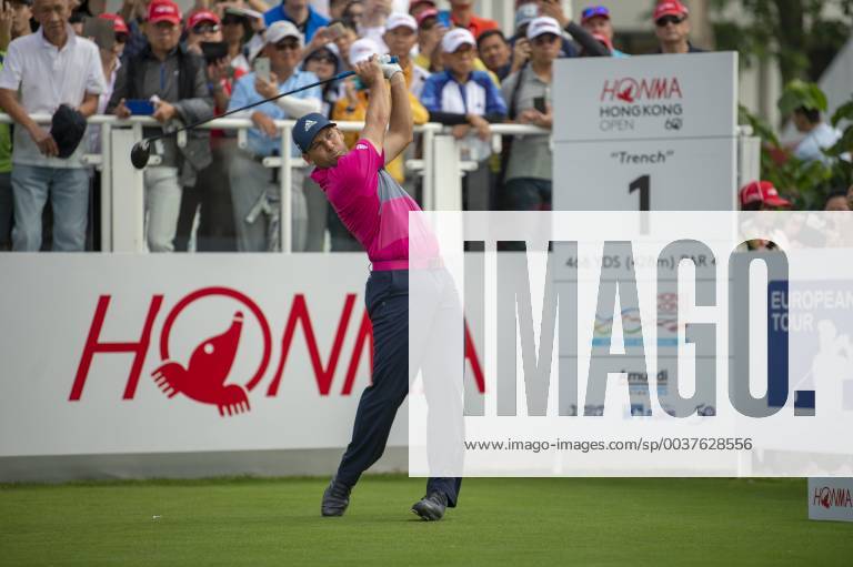Hong Kong, Hong Kong, China - A photo Showing Austilain Golf Player Wade Ormsby during a Golf Tee in the 2018 Honma Hong Kong Open in Hong Kong , China. 23 November 2018. Honma Hong Kong Open - Day Three - ZUMAn230 20181124_zaa_n230_099