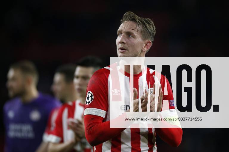 Luuk de Jong of PSV during the UEFA Champions League group C match between PSV Eindhoven and FC Barcelona Barca at the Phillips stadium on November 28, 2018 in Eindhoven, The Netherlands UEFA Champions League 2018 2019 Imagesx xJeroenxPutmansxIVx 12927189