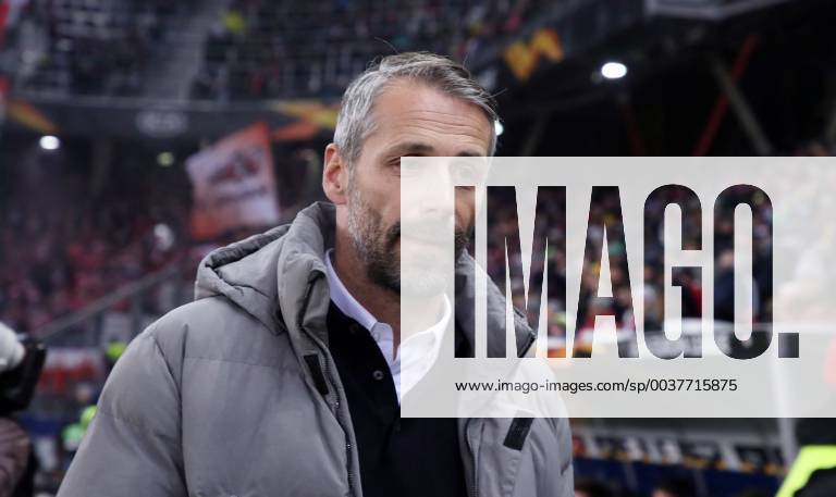 Salzburg RB Leipzig Football Europa League Salzburg 29 11 2018 Red Bull Arena Football UEFA Europa League Group B 5 Matchday FC Salzburg vs. RB Leipzig In the picture Coach Marco Rose FC Salzburg According to UEFA specifications, it is forbidden to use or have used photographs taken in the stadium and or from the match in the form of sequence pictures and or video-like photo sequences