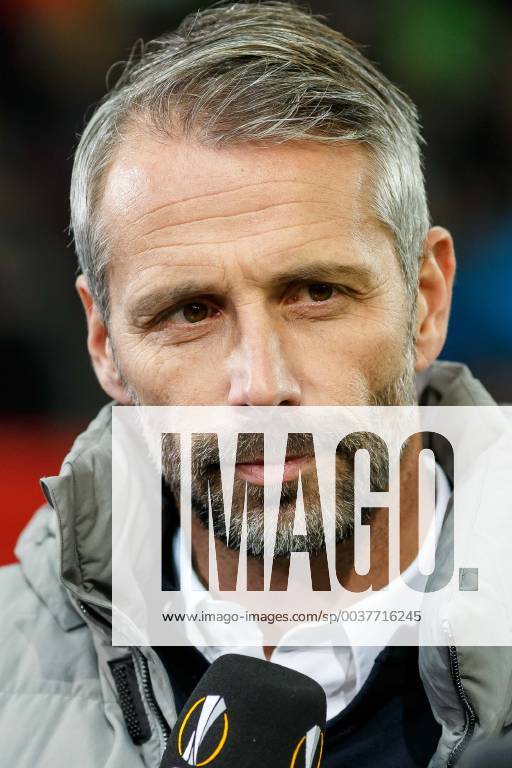 Austria Salzburg 29 11 2018 UEFA Europa League 2018 19 Season Preliminary Round Group Phase Group B 5 Matchday RB Salzburg RB Leipzig Coach Marco Rose RBS watching DeFodi507