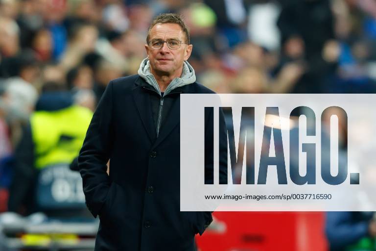 Austria Salzburg 29 11 2018 UEFA Europa League 2018 19 Season Preliminary Round Group Phase Group B 5 Matchday RB Salzburg RB Leipzig Coach Ralf Rangnick RBL watching DeFodi507