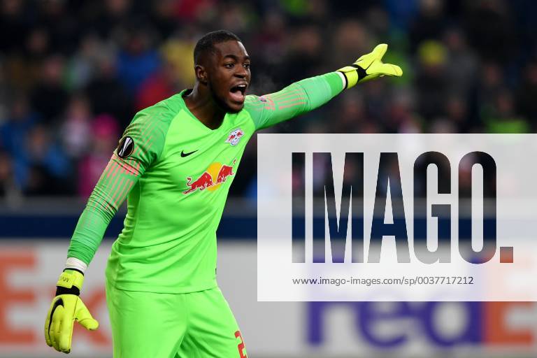 SOCCER - UEFA EL, RBS vs RB Leipzig SALZBURG,AUSTRIA,29.NOV.18 - SOCCER - UEFA Europa League, group stage, Red Bull Salzburg vs RasenBallsport Leipzig. Image shows Yvon Mvogo (RB Leipzig). GEPAxpictures xFlorianxErtl