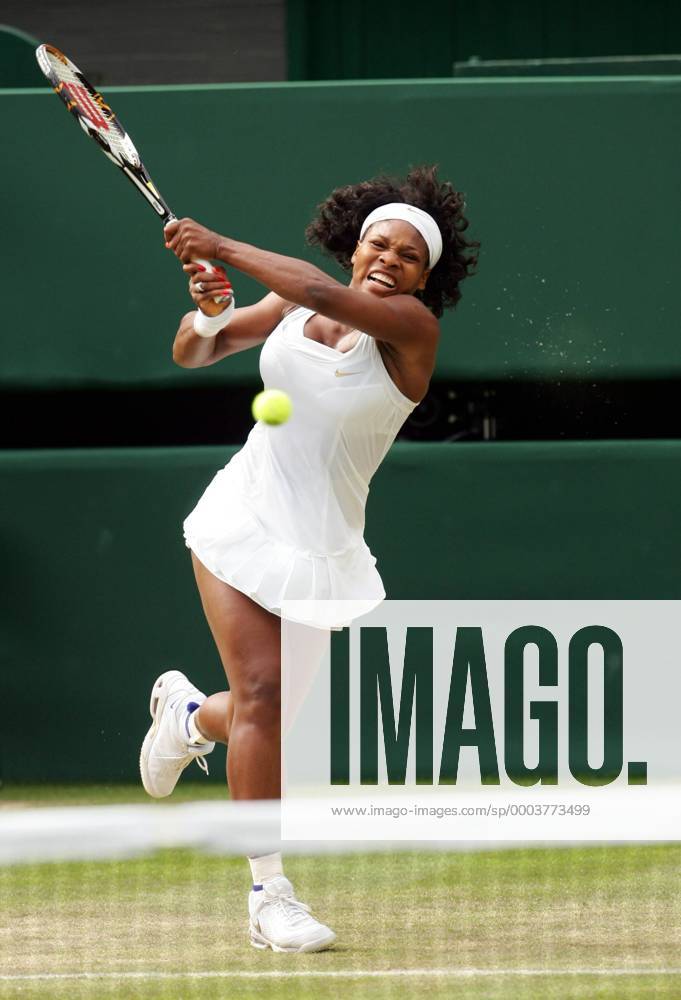 Serena Williams (USA) Tennis Damen All England Championship 2008, Grand Slam, WTA Tour Einzelbild Wimbledon London