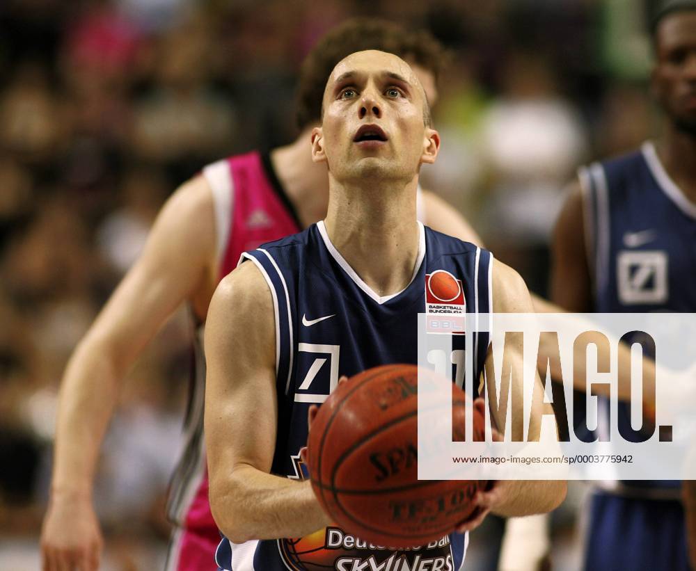 Pascal Roller (Frankfurt) Basketball 1. BL Herren BBL 2007 2008, Playoffs, Playoff, Play Offs, Off, Deutsche Bank Skyliners Frankfurt Einzelbild Frankfurt M.