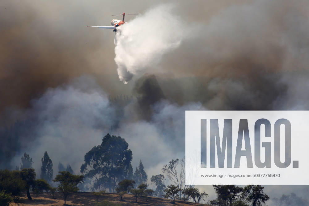 Ninhue north, February 11, 2023 Erickson Aero Tamker fights forest fire in Ninhue north Evacuating people from Ninhue Marcelo Hernandez Aton Chile , Ninhue Chile Aton 859618