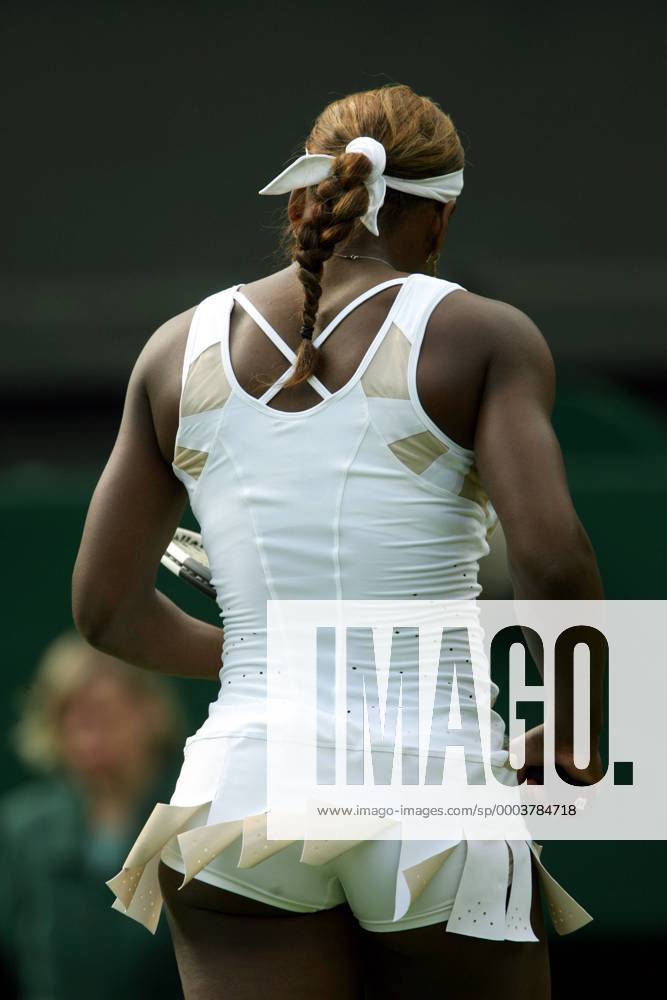 Serena Williams (USA) Tennis Damen All England Championships 2004, Grand Slam, WTA Tour, Einzelbild Wimbledon London