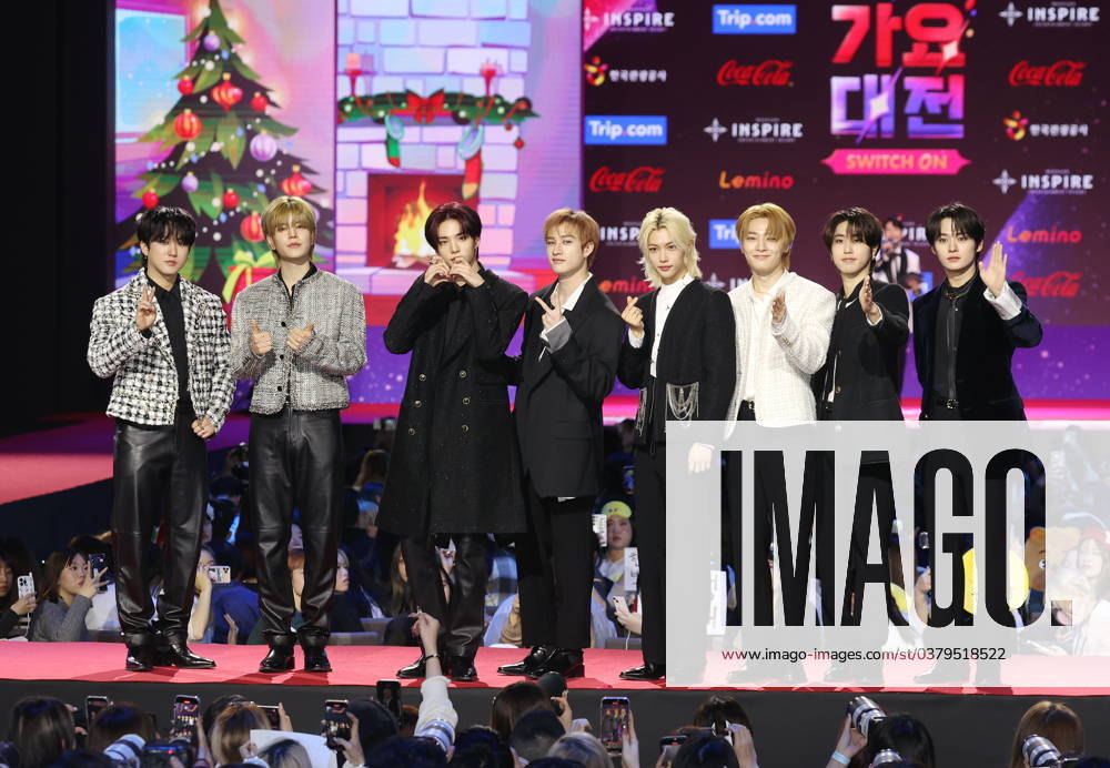 S. Korean boy group Stray Kids S. Korean boy group Stray Kids South Korean boy group Stray Kids poses for a photo during the 2023 SBS Music Awards in Incheon, west of Seoul, on Dec. 25, 2023. (Yonhap) 2023-12-26 11:57:35 < 1980-2023 YONHAPNEWS AGENCY. .> ÀÎo±¤¿ª½Ã