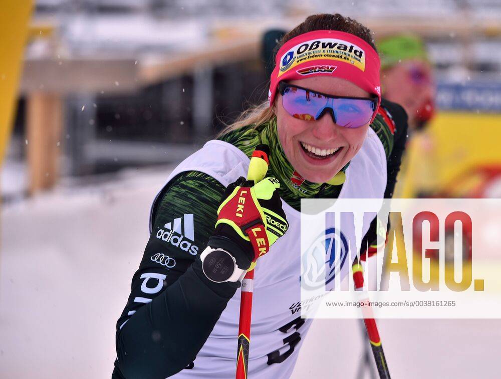 KW01 Antonia Frabel (Germany) is seen after her win of women s sprint race within the cross-country skiing Golden Ski OPA Cup 2019 in Nove Mesto na Morave, Czech Republic, on January 4, 2019. (CTKxPhoto LubosxPavlicek) CTKPhotoP201901040459101 PAV 3