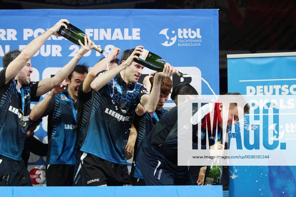 Jubilee at TTF Liebherr Ochsenhausen German Table Tennis Cup Final 2019 Final Four on 05 01 2019 German Table Tennis Cup Final 2019 Final Four on 05 01 2019 New Ulm