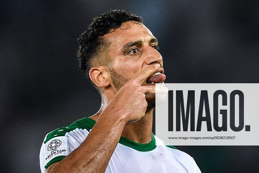 KW02 Ali Adnan of Iraq national football team celebrates after scoring against Vietnam national football team in the AFC Asian Cup group D match in Abu Dhabi, United Arab Emirates, 8 January 2019. Earlier Tuesday (8 January 2019), Iraq scored in the 90th minute to win 3-2 against Vietnam, which led twice in the first half. Defender Ali Adnan, who plays in Italy for Atalanta, sealed the victory with a perfectly placed free kick. The high-quality finish stood out after four goals featuring a variety of ricochets, deflections, and defensive errors. Asian Cup: Iraq defeats Vietnam 3-2 in comeback win 20190109_20346