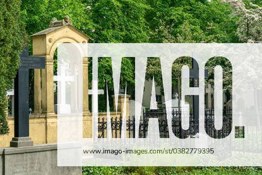 BERLIN, GERMANY May 10, 2020. The invalid cemetery in Berlin Mitte is today a park. 807284