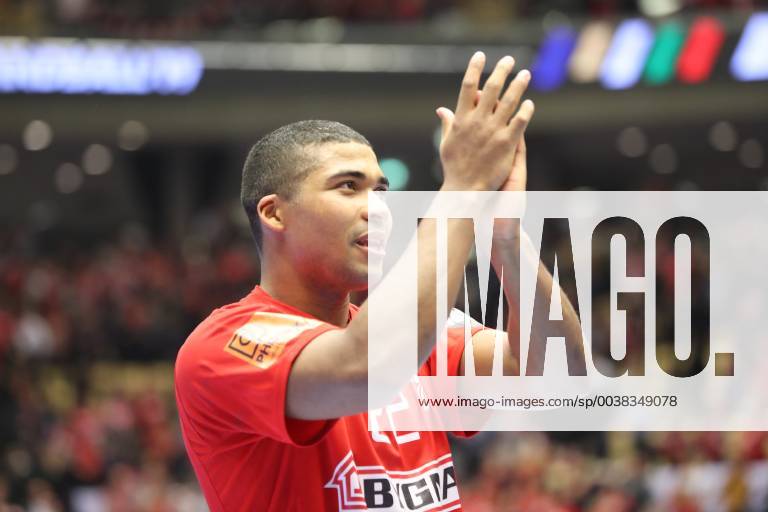 26th Mens Handball World Championship Denmark vs Norway 17 01 19 Cheers after victory Mads Mensah Denmark 22